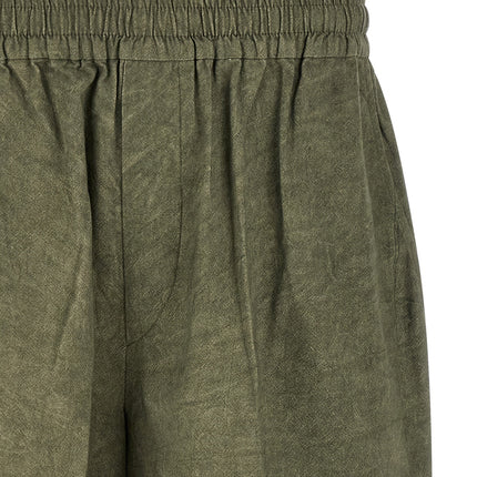 MARANT Bicolor Cotton Bermuda Shorts