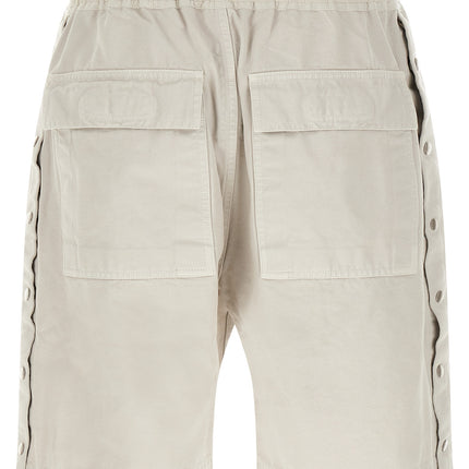 DRKSHDW Beige Cotton Bermuda Shorts