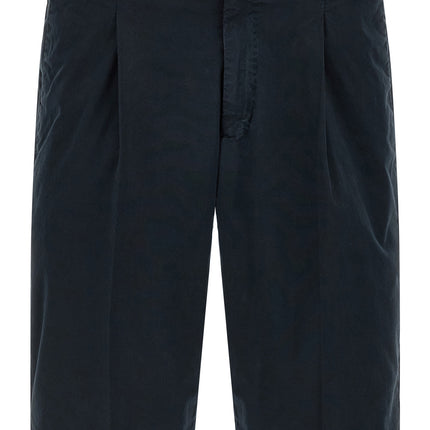 PT Torino Blue Cotton Bermuda Shorts