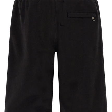 Dolce & Gabbana Black Cotton Bermuda Shorts