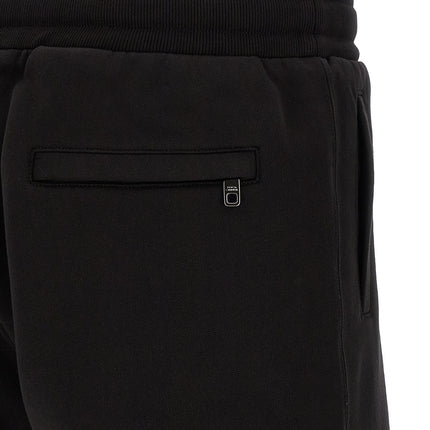 Dolce & Gabbana Black Cotton Bermuda Shorts