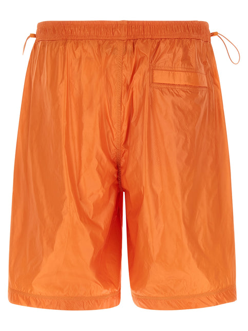 LAMINAR Orange Polyamide Bermuda Shorts LAMINAR