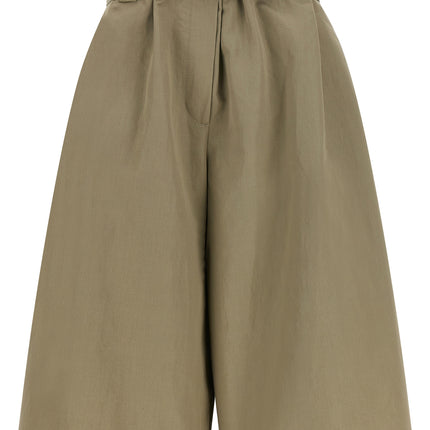 Brunello Cucinelli Bicolor Cotton Bermuda Shorts