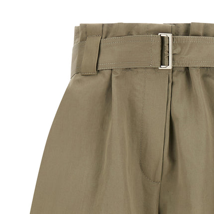 Brunello Cucinelli Bicolor Cotton Bermuda Shorts