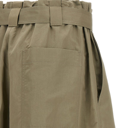 Brunello Cucinelli Bicolor Cotton Bermuda Shorts