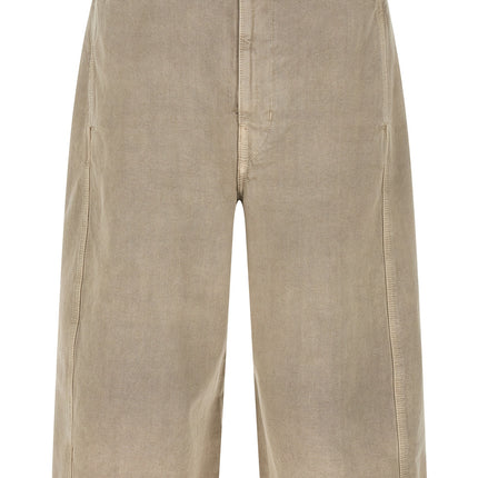 Lemaire Gray Cotton Bermuda Shorts