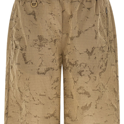 LAMINAR Beige Polyamide Bermuda Shorts