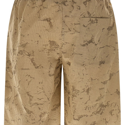 LAMINAR Beige Polyamide Bermuda Shorts