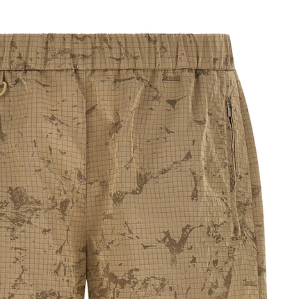 LAMINAR Beige Polyamide Bermuda Shorts