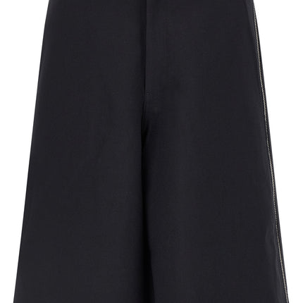 Comme Des Garçons Blue Polyester Bermuda Shorts