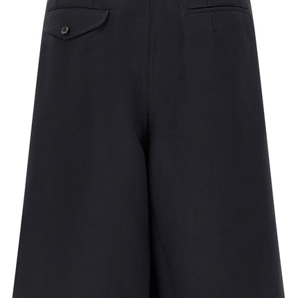 Comme Des Garçons Blue Polyester Bermuda Shorts