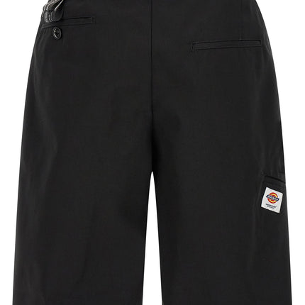 Undercover Black Polyester Bermuda Shorts