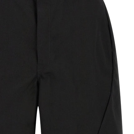 Undercover Black Polyester Bermuda Shorts