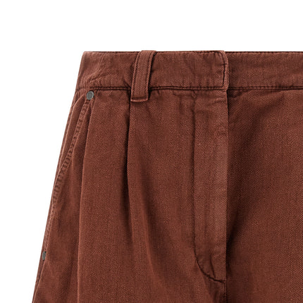 Brunello Cucinelli Multicolor Cotton Bermuda Shorts
