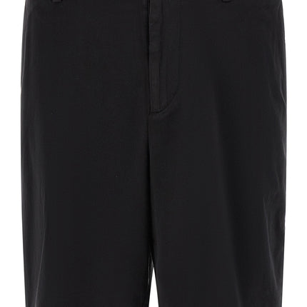 Hugo Boss Black Cotton Bermuda Shorts