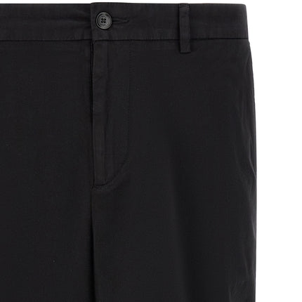 Hugo Boss Black Cotton Bermuda Shorts