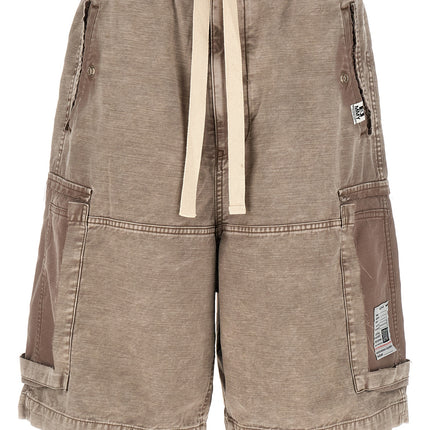 Maison Mihara Yasuhiro Gray Cotton Bermuda Shorts