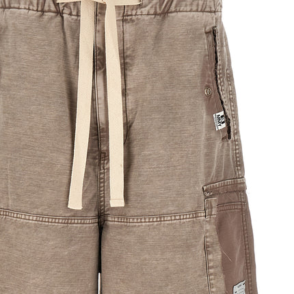 Maison Mihara Yasuhiro Gray Cotton Bermuda Shorts