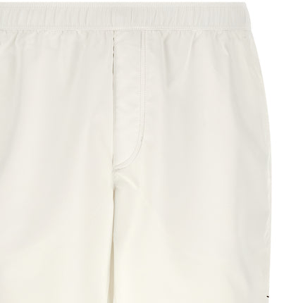 Brunello Cucinelli White Polyester Bermuda Shorts
