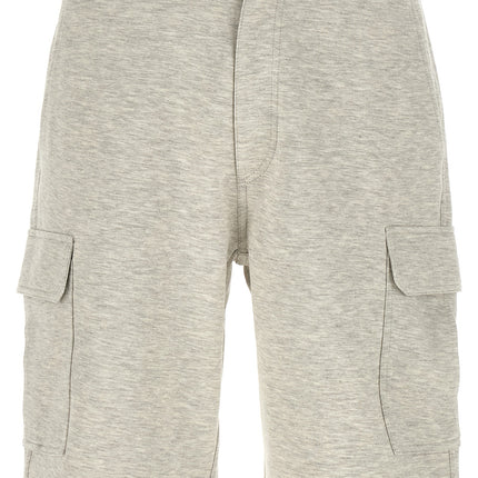 Brunello Cucinelli Gray Cotton Bermuda Shorts