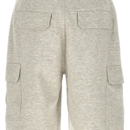 Brunello Cucinelli Gray Cotton Bermuda Shorts