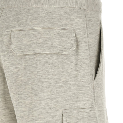 Brunello Cucinelli Gray Cotton Bermuda Shorts