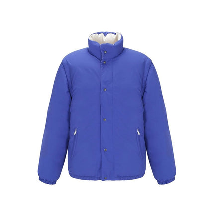 Gucci Blue Polyamide Coat