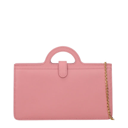 Marni Pink Leather Crossbody Bag