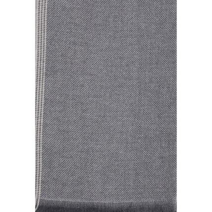 Brunello Cucinelli Gray Cashmere Scarf