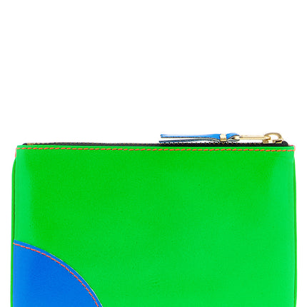 Comme Des Garçons Multicolor Leather Cardholder