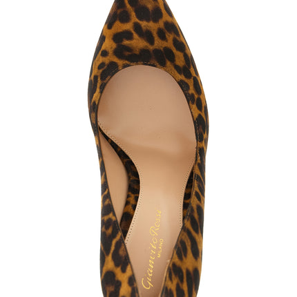 Gianvito Rossi Multicolor Suede Leather High Heel Pumps