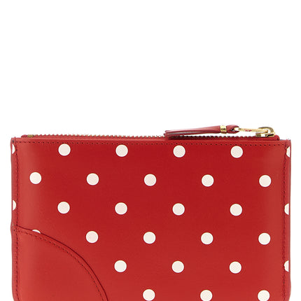 Comme Des Garçons Multicolor Calfskin Cardholder