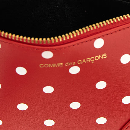 Comme Des Garçons Multicolor Calfskin Cardholder