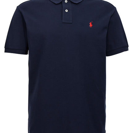 Polo Ralph Lauren Blue Cotton Polo Shirt