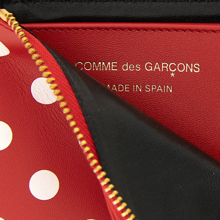 Comme Des Garçons Multicolor Cowhide Cardholder