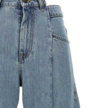 Maison Margiela Blue Cotton Jeans Denim