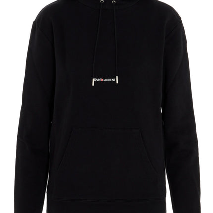 Saint Laurent Black Cotton Sweatshirt