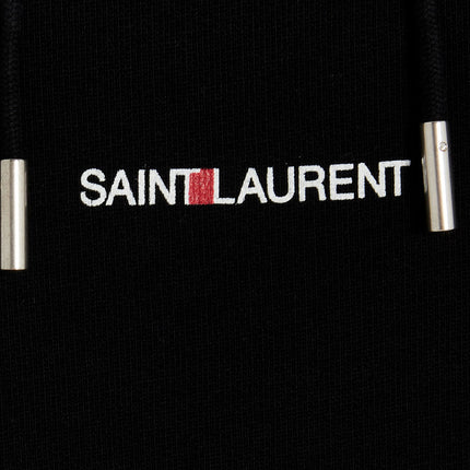 Saint Laurent Black Cotton Sweatshirt