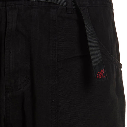 Gramicci Black Cotton Cargo Pants