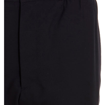Thom Browne Blue Wool Athletic Pants