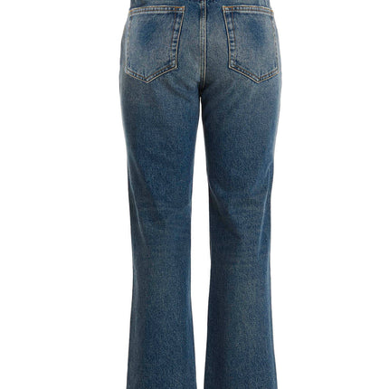 Golden Goose Blue Cotton Flared Jeans
