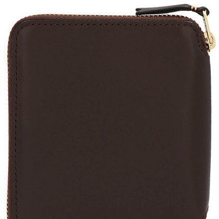 Comme Des Garçons Brown Cowhide Wallet