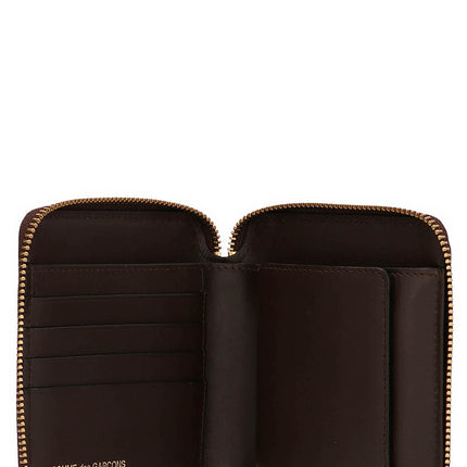 Comme Des Garçons Brown Cowhide Wallet