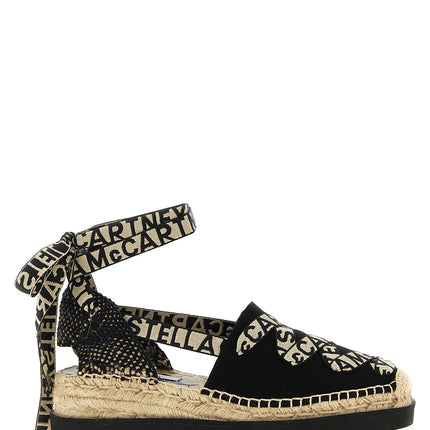Stella McCartney Multicolor Cotton Wedge Sandals