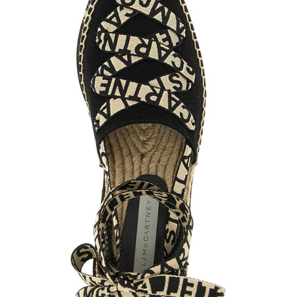 Stella McCartney Multicolor Cotton Wedge Sandals