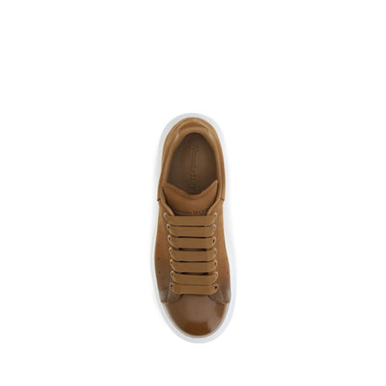 Alexander McQueen Brown Calf Leather Bos Taurus Chunky Sneakers Alexander McQueen