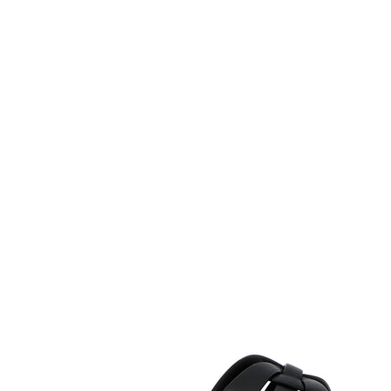 Saint Laurent Black Calfskin Slides