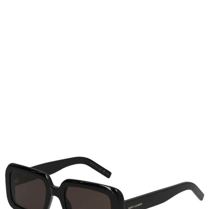 Saint Laurent Black Acetate Sunglasses