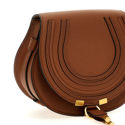 Chloé Brown Lamb Leather Crossbody Bag