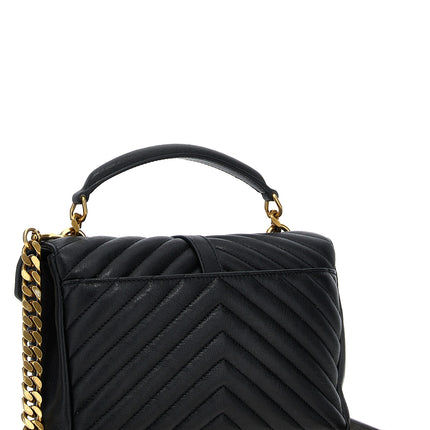 Saint Laurent Black Calfskin Crossbody Bag